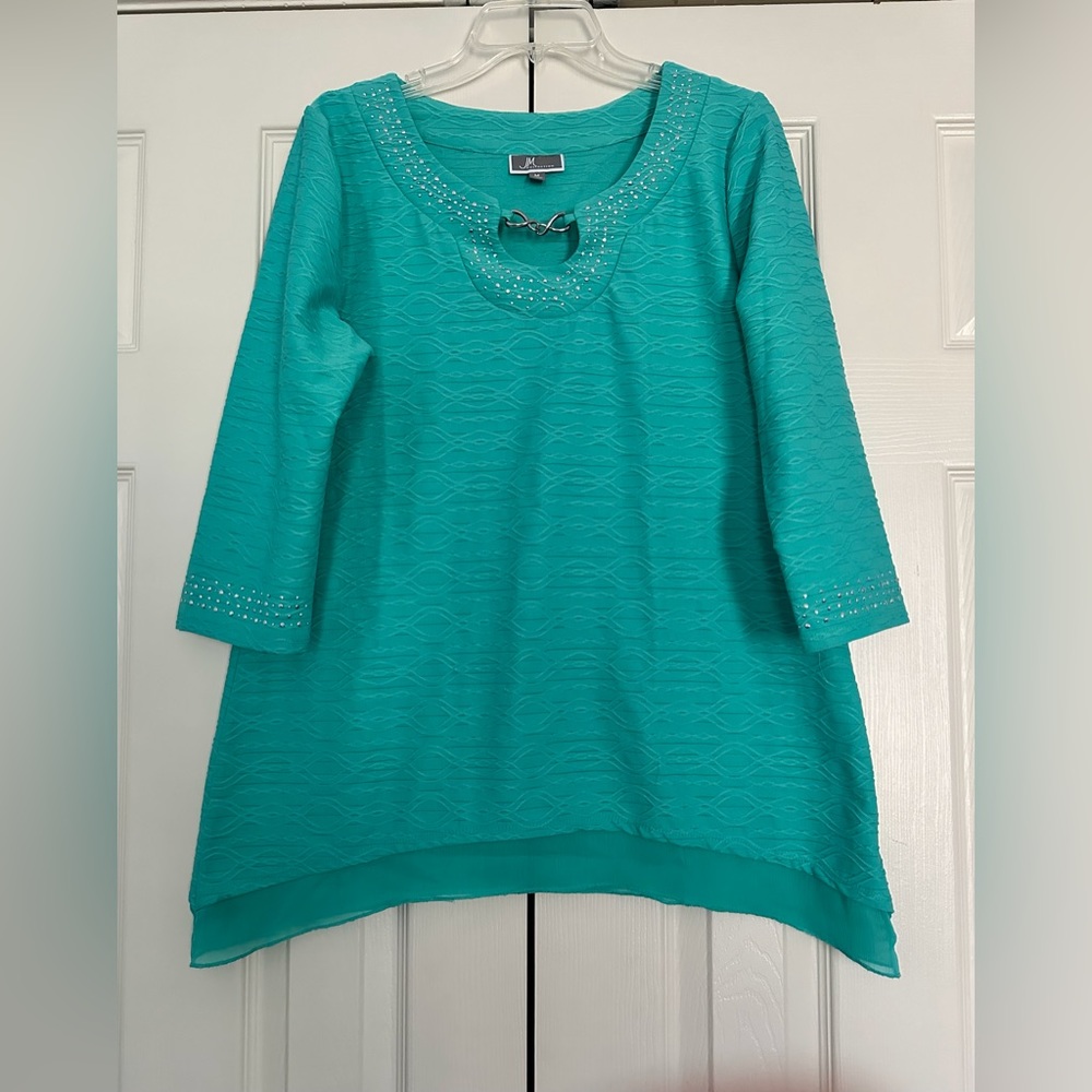 Turquoise Women’s top Size M